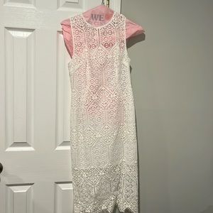 Marciano White lace dress